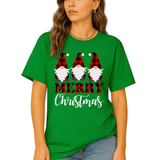 Buffalo Plaid Gnomes Shirt – Funny Christmas Tee for Family Matching