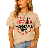 Christmas Vacation T-Shirt – It’s the Most Wonderful Time of the Year Vintage Holiday Tee, Matching Family Winter Travel Shirt