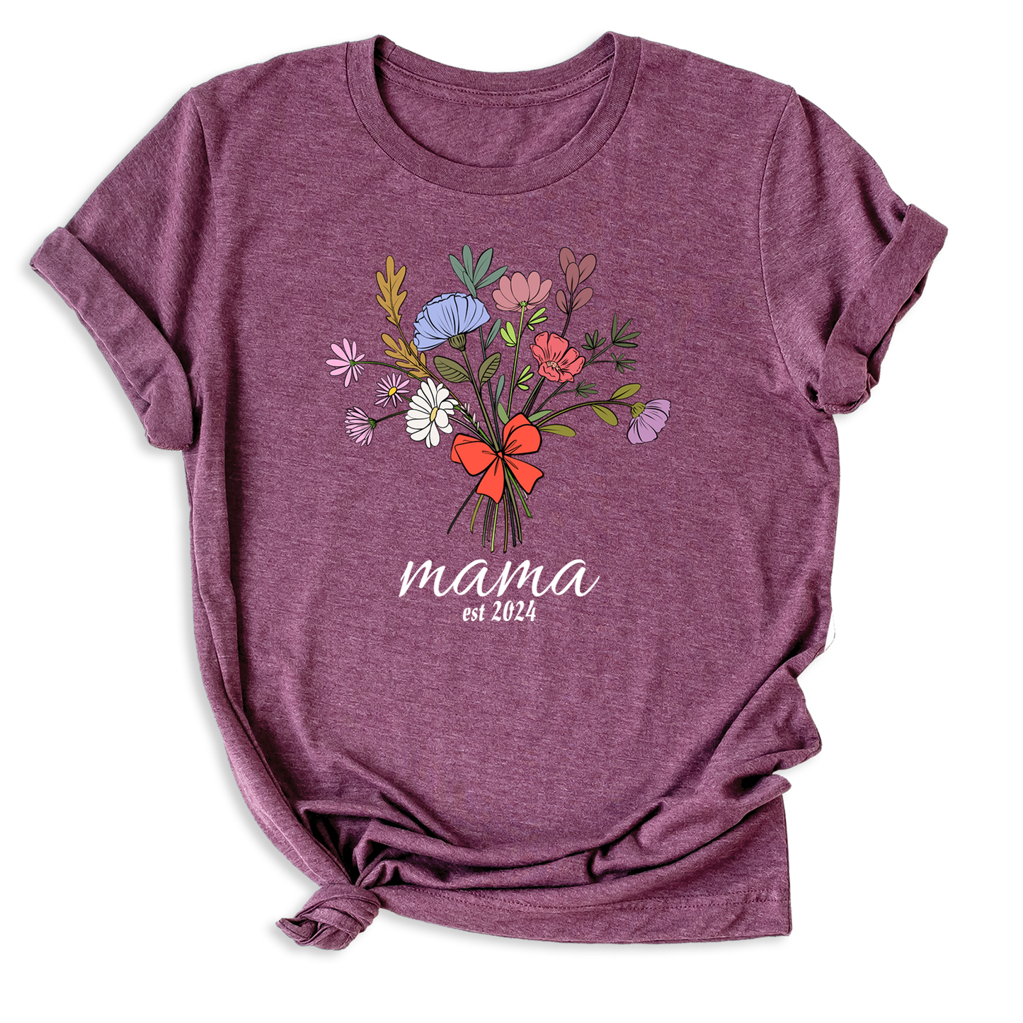 Wildflower Mama Est Shirt