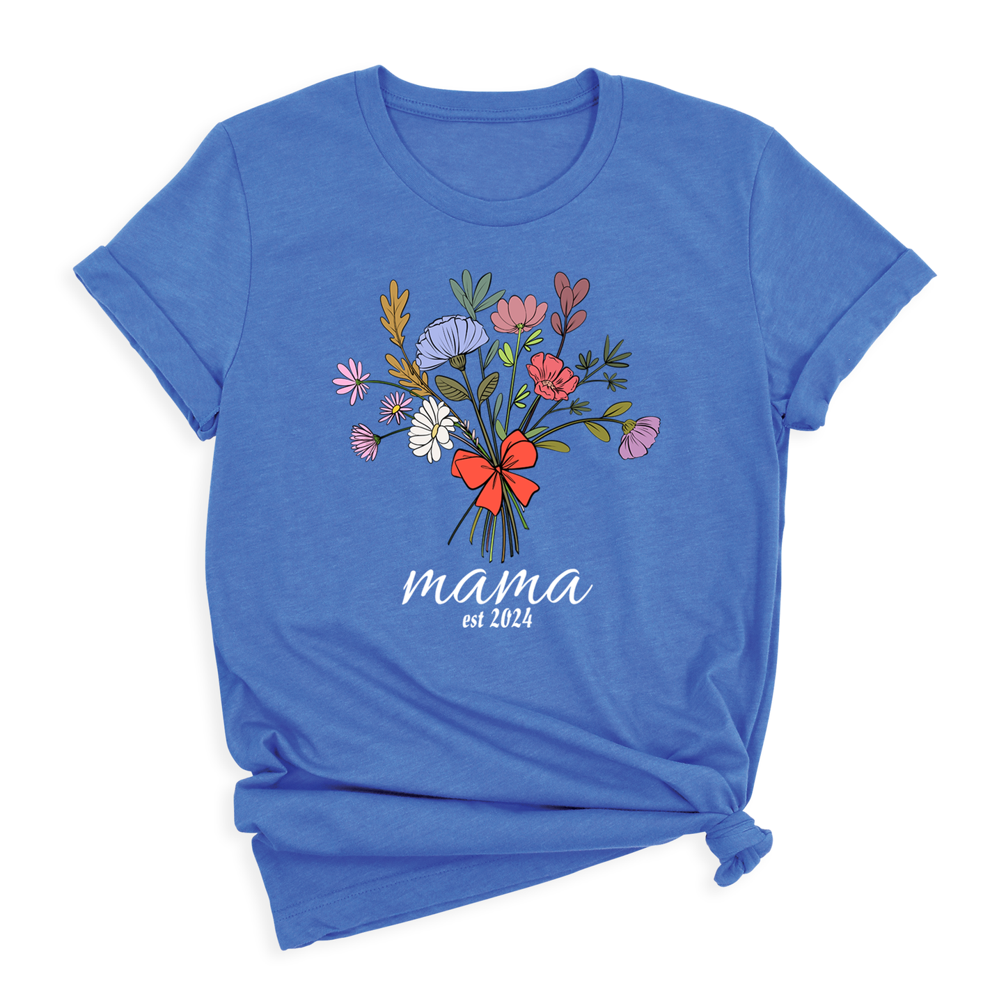 Wildflower Mama Est Shirt