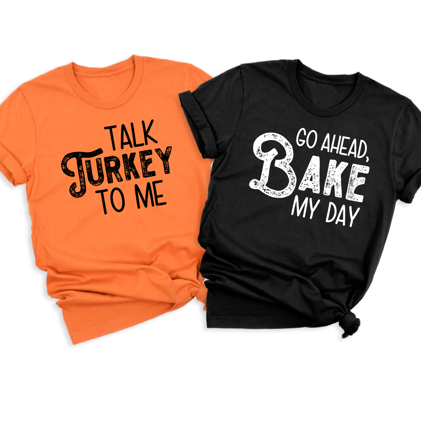 Family Thanksgiving Matching Shirts, Talk Turkey To Me, Cute Turkey Tee, Fall Pumpkin Shirt for Women & Men