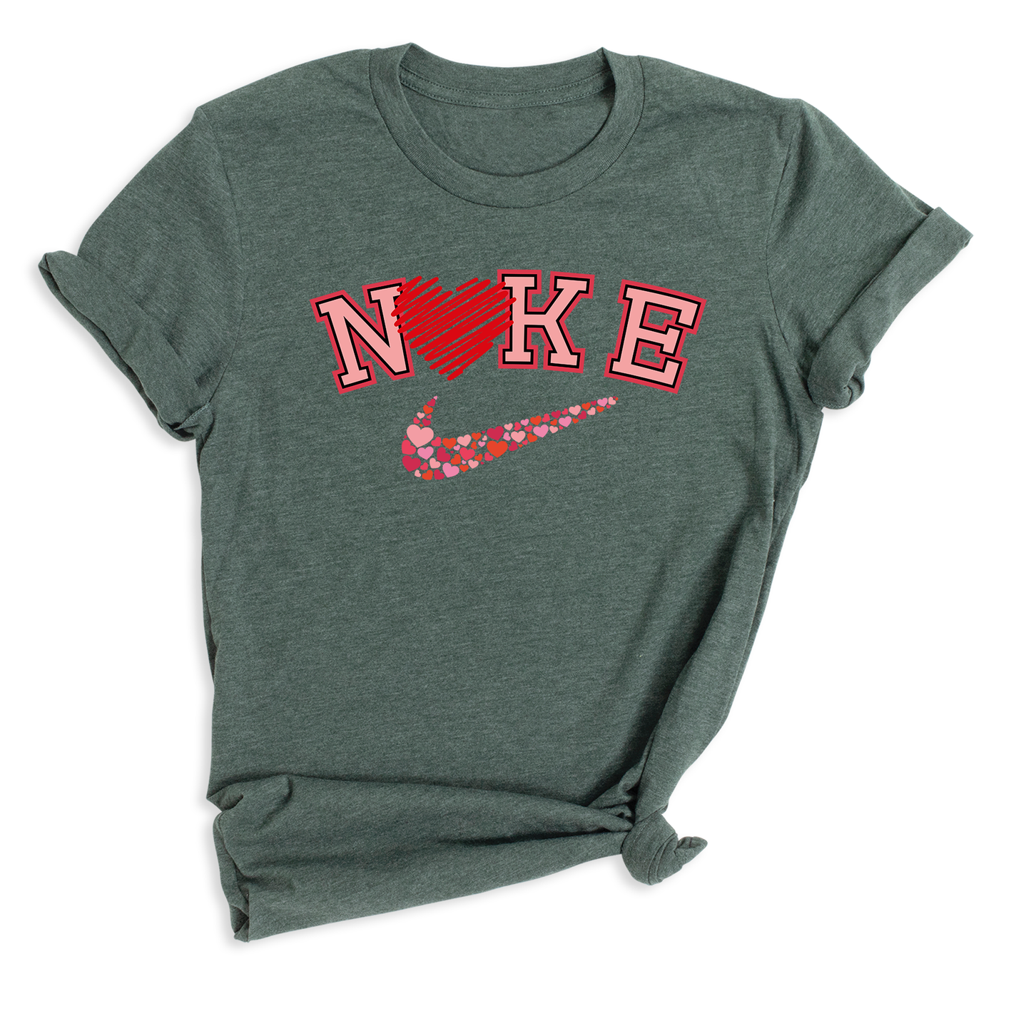 Nike-themed Valentine Shirt