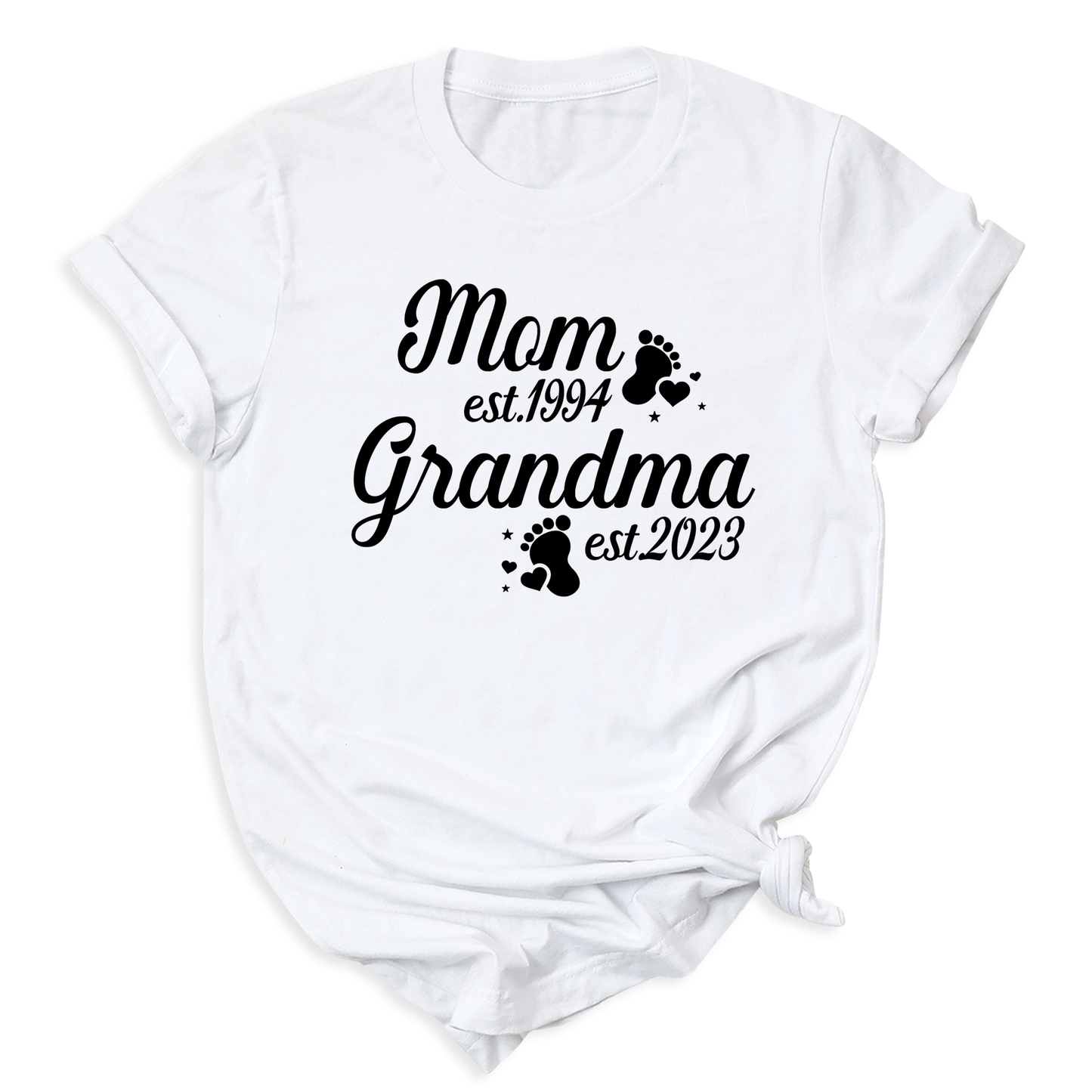Mom Grandma Personalize T-Shirt
