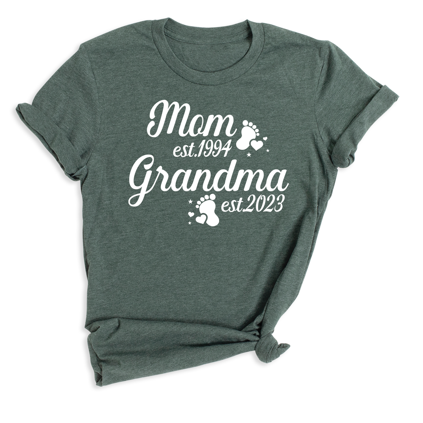Mom Grandma Personalize T-Shirt
