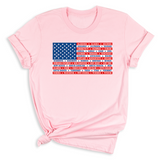 4th of July Shirts, Patriotic USA Graphic T-Shirts | American Flag Design