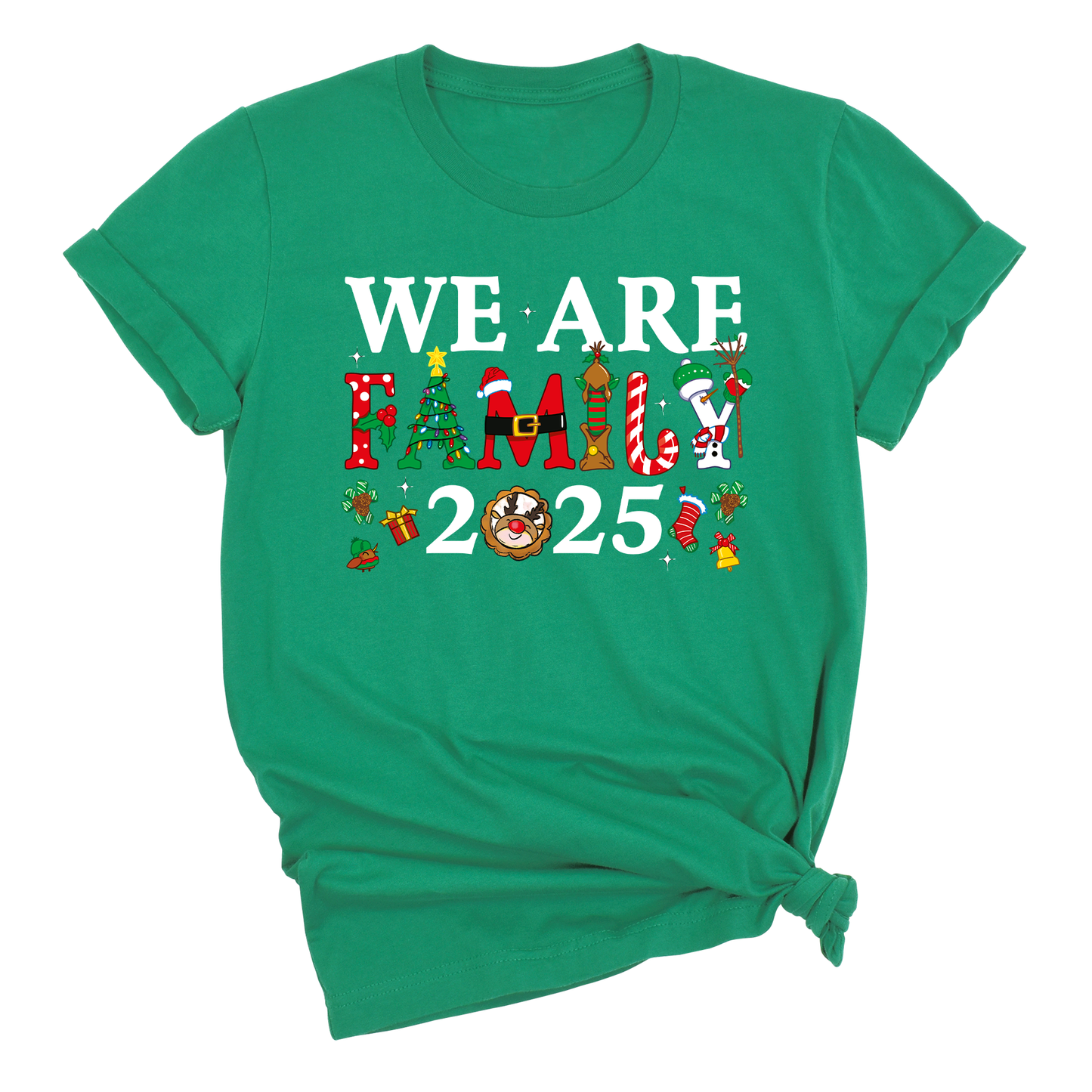2025 Christmas Crew Shirt – Family Matching Holiday Party Tee