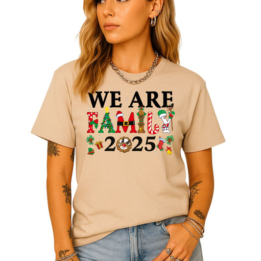 2025 Christmas Crew Shirt – Family Matching Holiday Party Tee