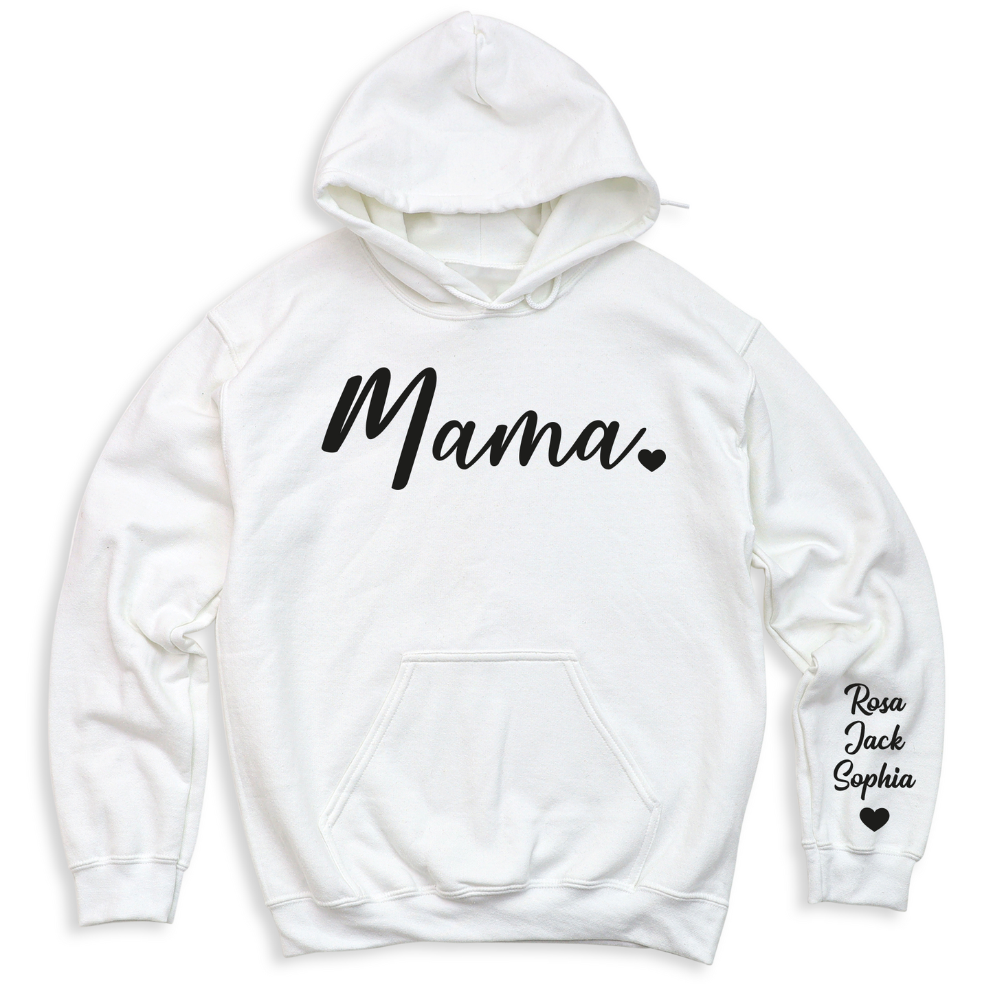 Custom Mama Shirt with Kid's Names