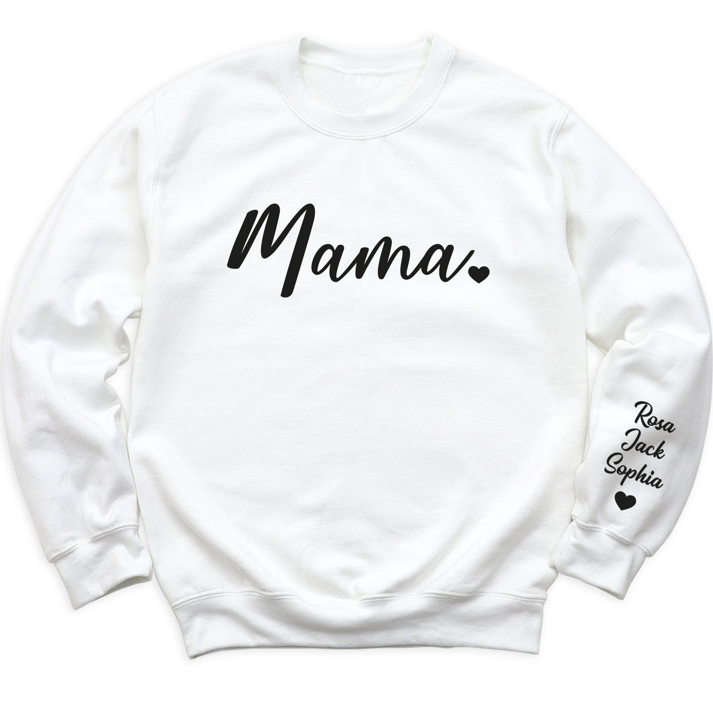 Custom Mama Shirt with Kid's Names