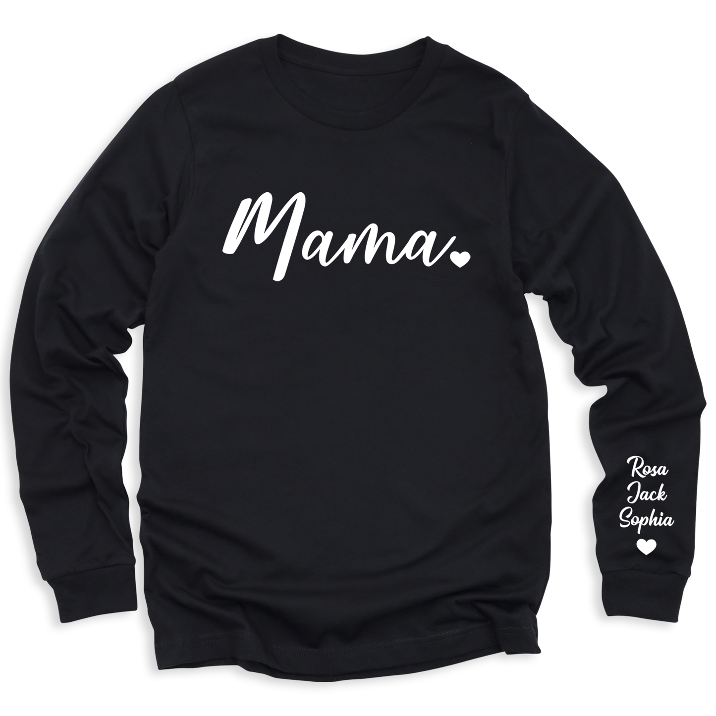 Custom Mama Shirt with Kid's Names