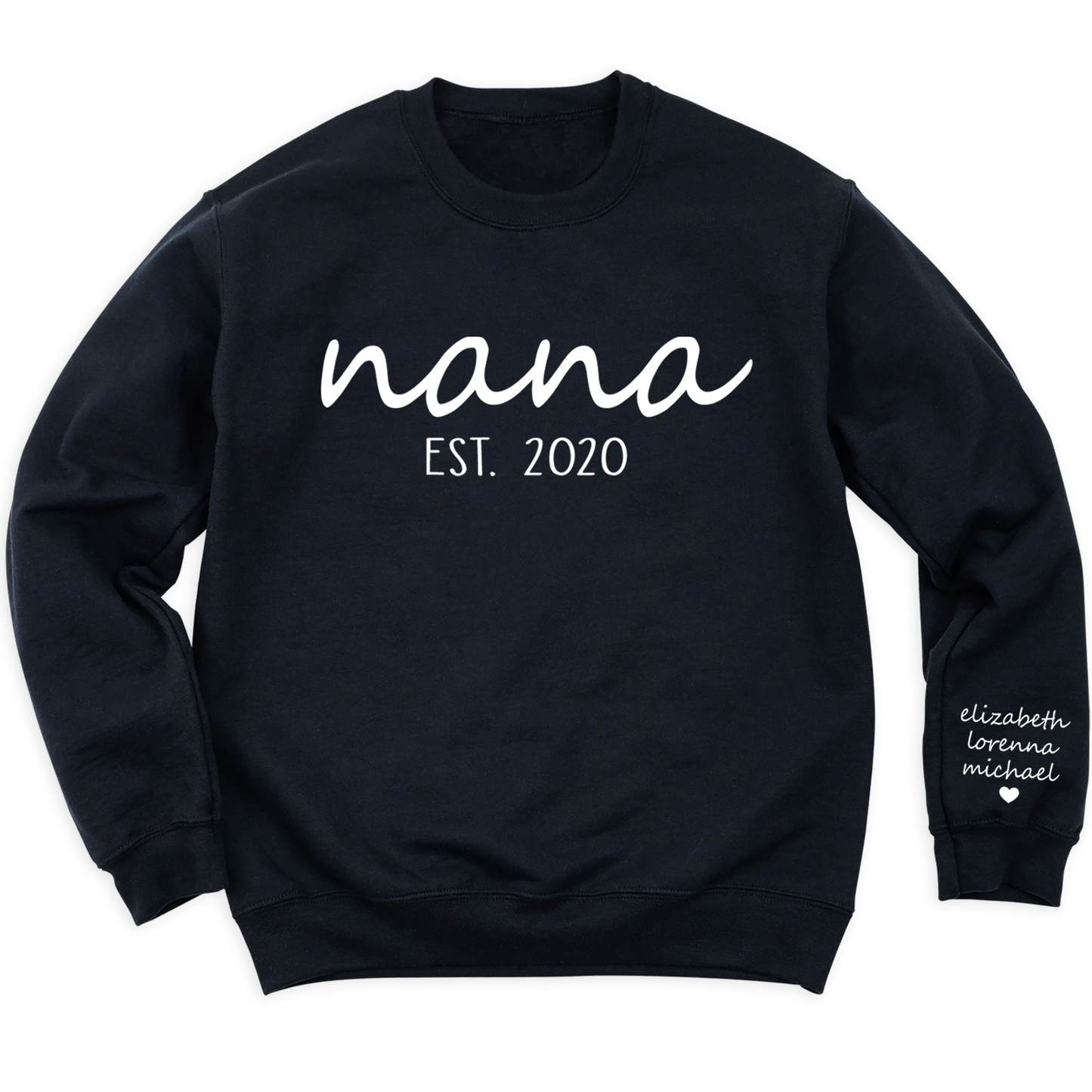 Custom Nana Est Shirt with Kid's Names