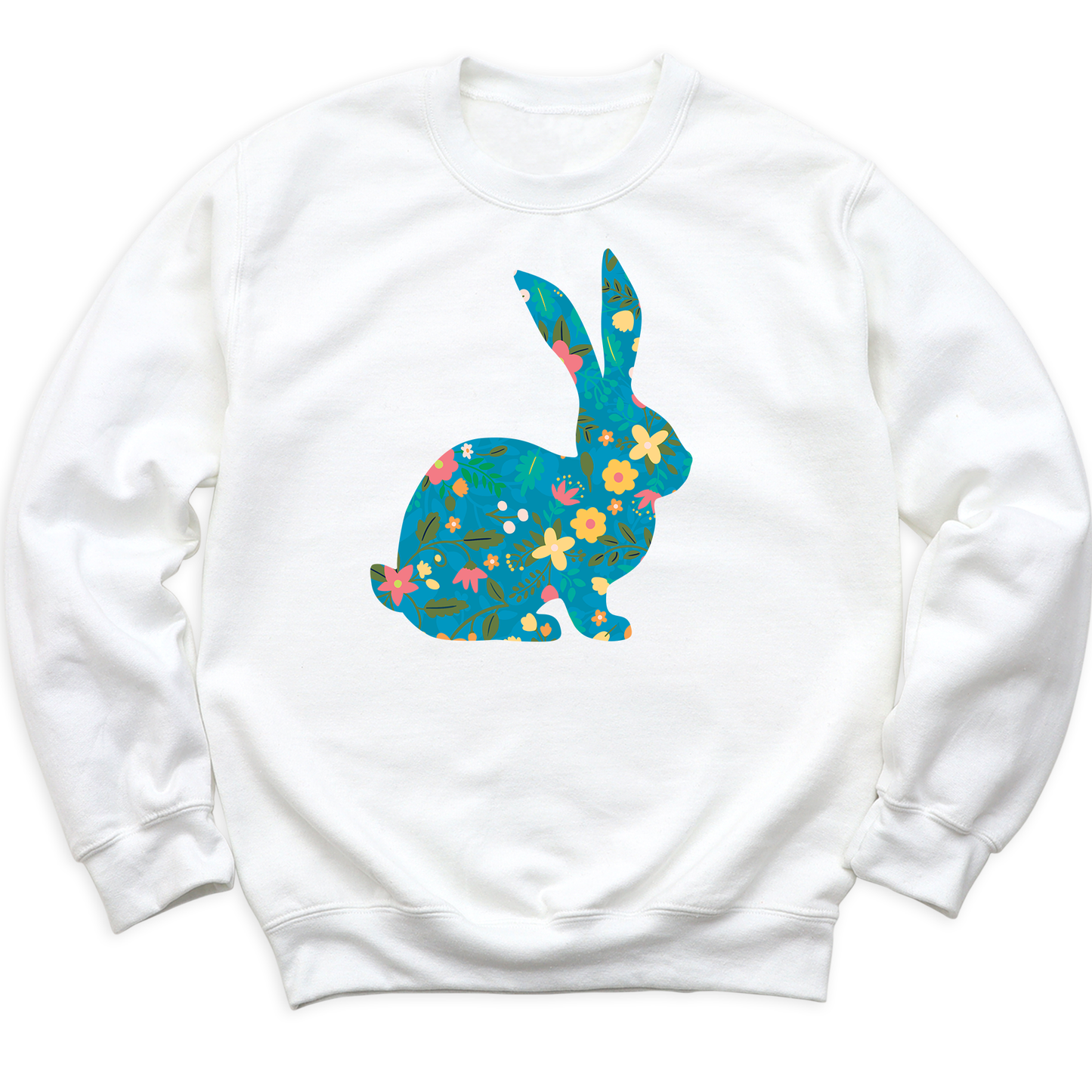Floral Cute Rabbit Shirt