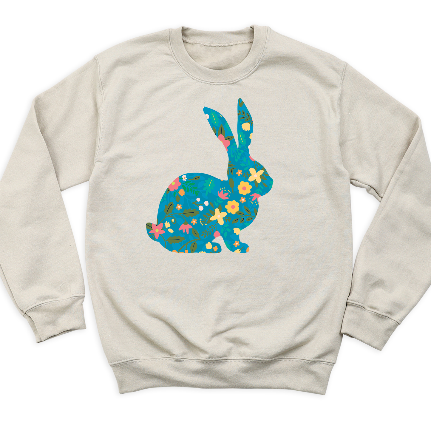 Floral Cute Rabbit Shirt