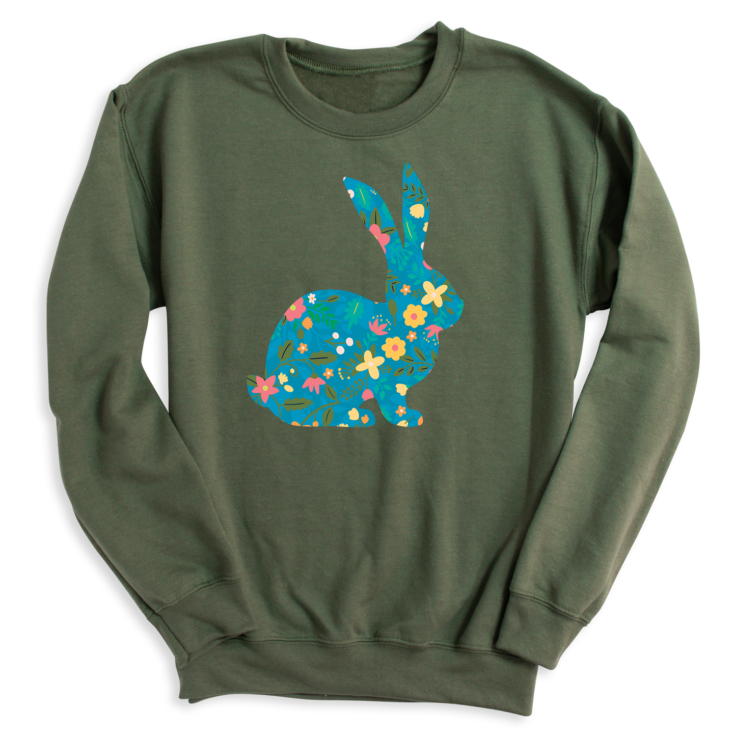 Floral Cute Rabbit Shirt