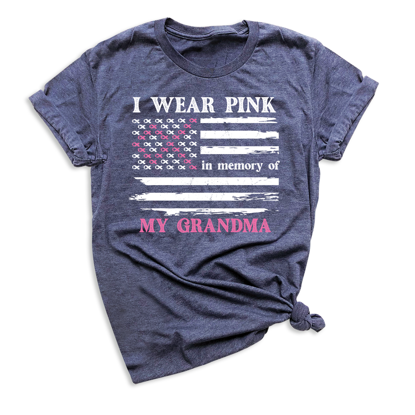 ı wear pink in memory of my grandma