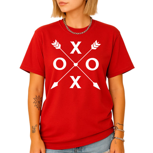 XOXO Valentine’s Day Shirt – Cute Unisex Love Arrow Tee