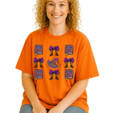 Halloween Witch Hat Shirt – Coquette Bow Tee, Spooky Season Outfit for Women