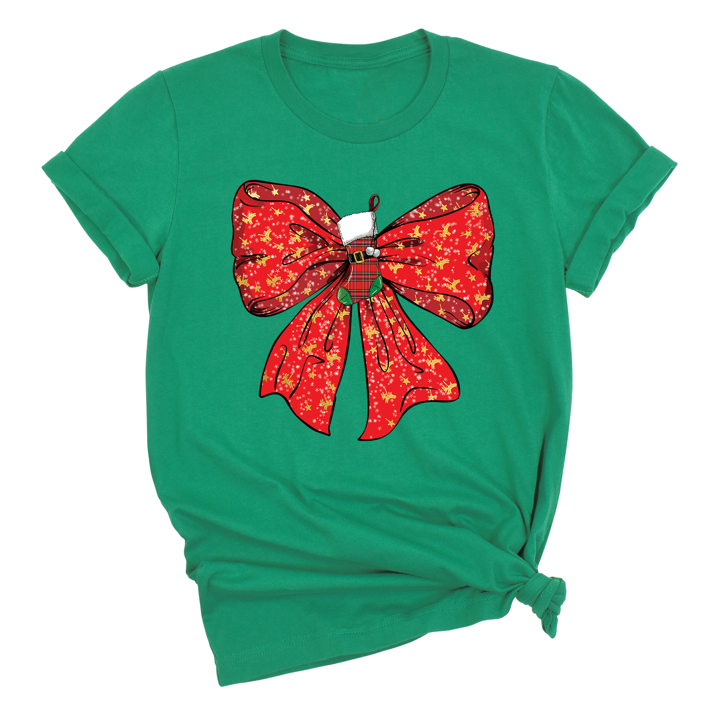 Coquette Christmas Bow Shirt – Cute Retro Holiday Tee for Women, Xmas Gift Top, Merry Christmas Coquette Style