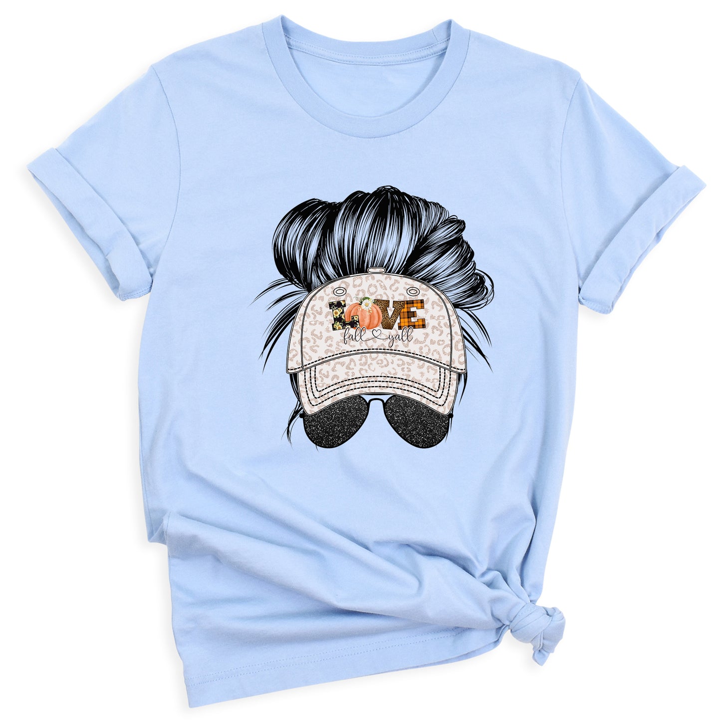 Fall Love Shirt – Pumpkin Graphic Tee, Autumn Vibes Thanksgiving Top