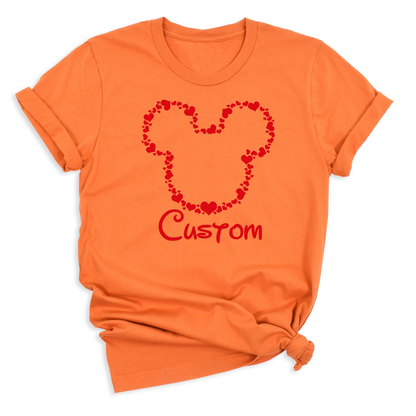 Custom Mickey Minnie Valentine Shirt – Disney Couple Matching Tee