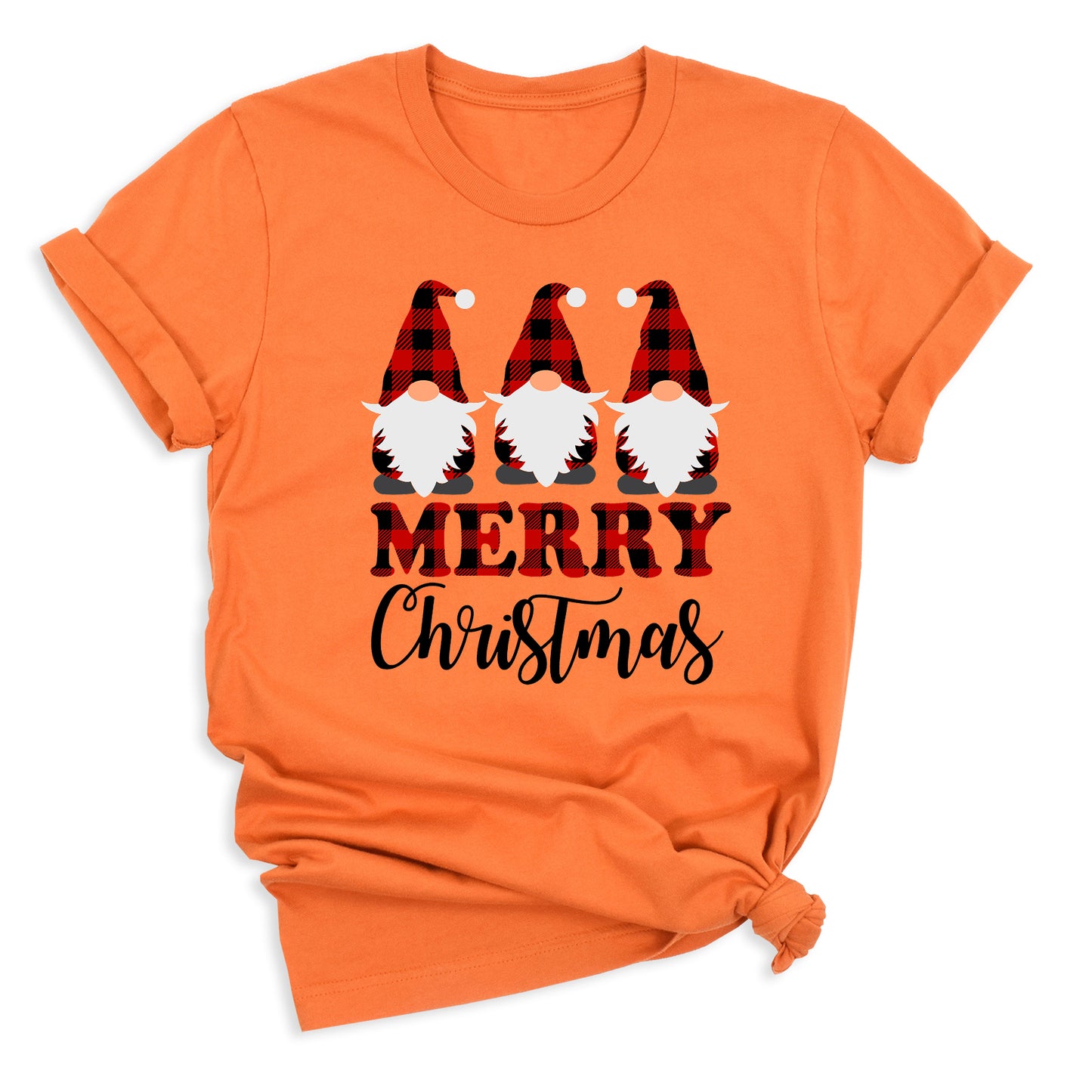 Buffalo Plaid Gnomes Shirt – Funny Christmas Tee for Family Matching