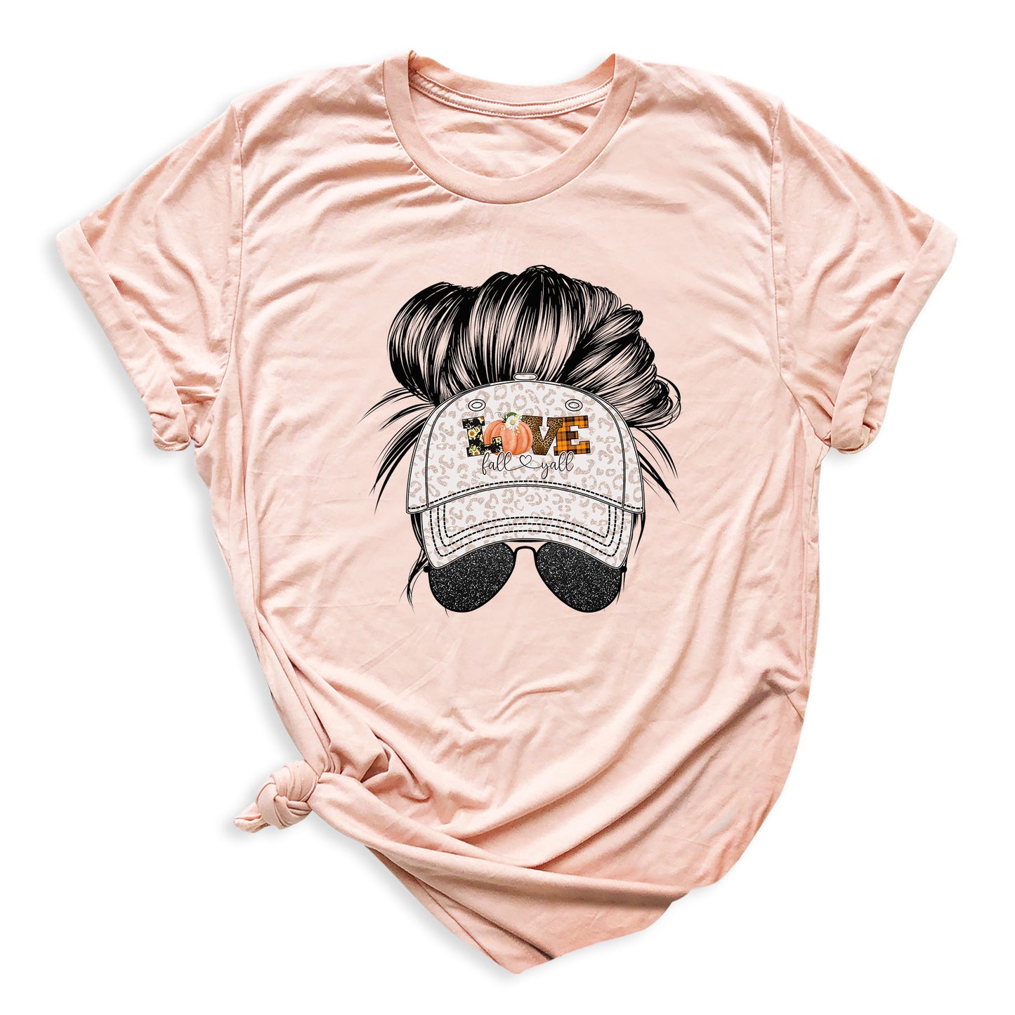 Fall Love Shirt – Pumpkin Graphic Tee, Autumn Vibes Thanksgiving Top