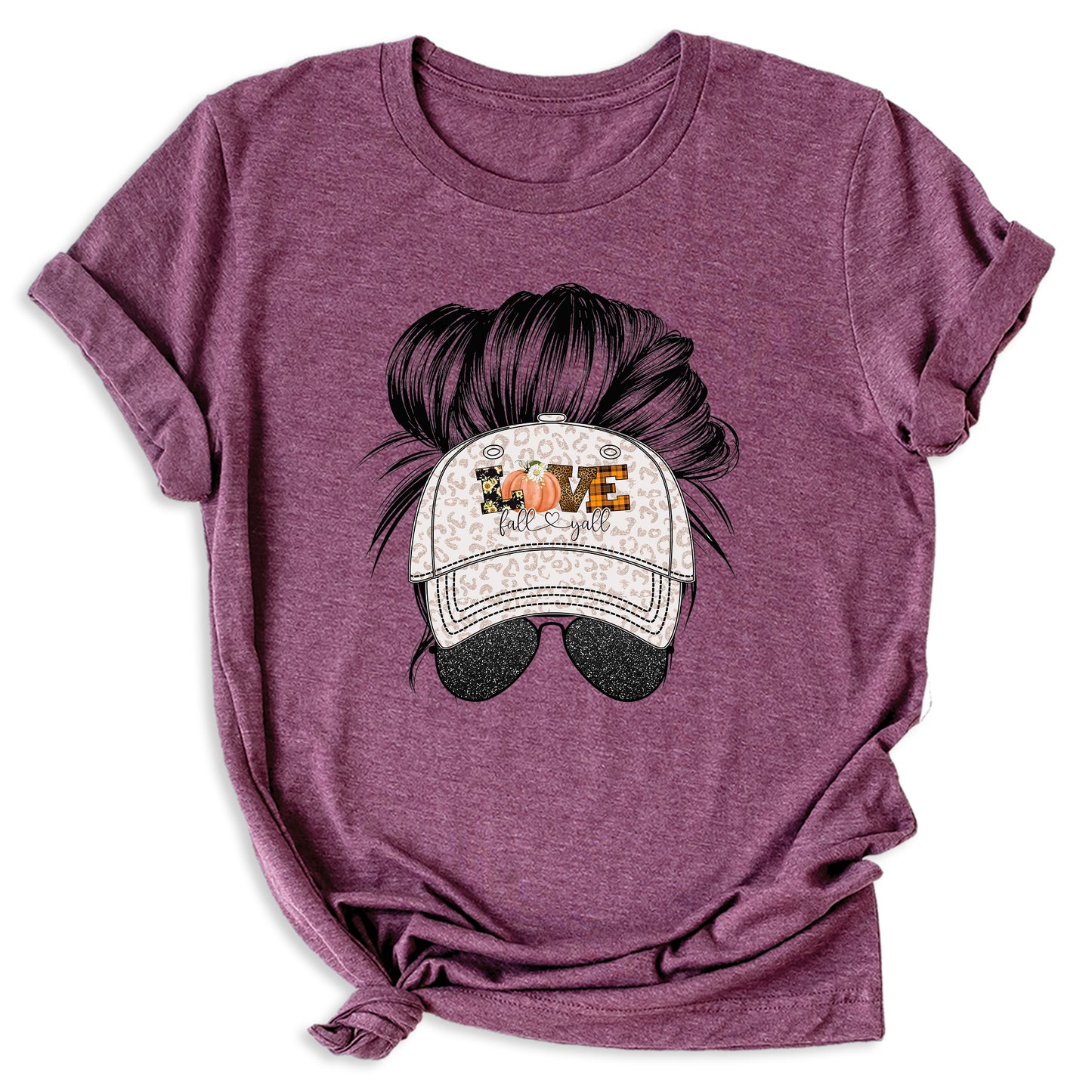 Fall Love Shirt – Pumpkin Graphic Tee, Autumn Vibes Thanksgiving Top