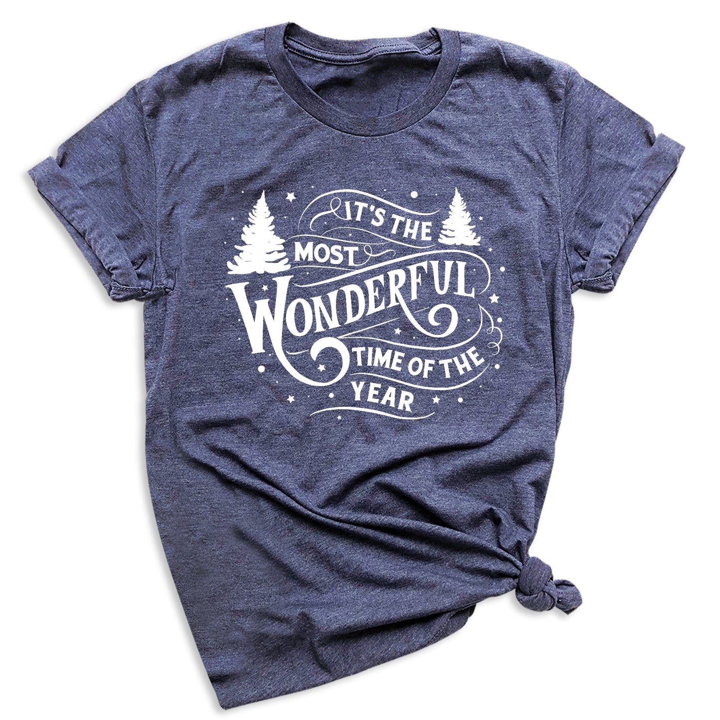 Most Wonderful Time of the Year Christmas T-Shirt – Holiday Graphic Tee, Winter Vacation & Family Matching Shirt