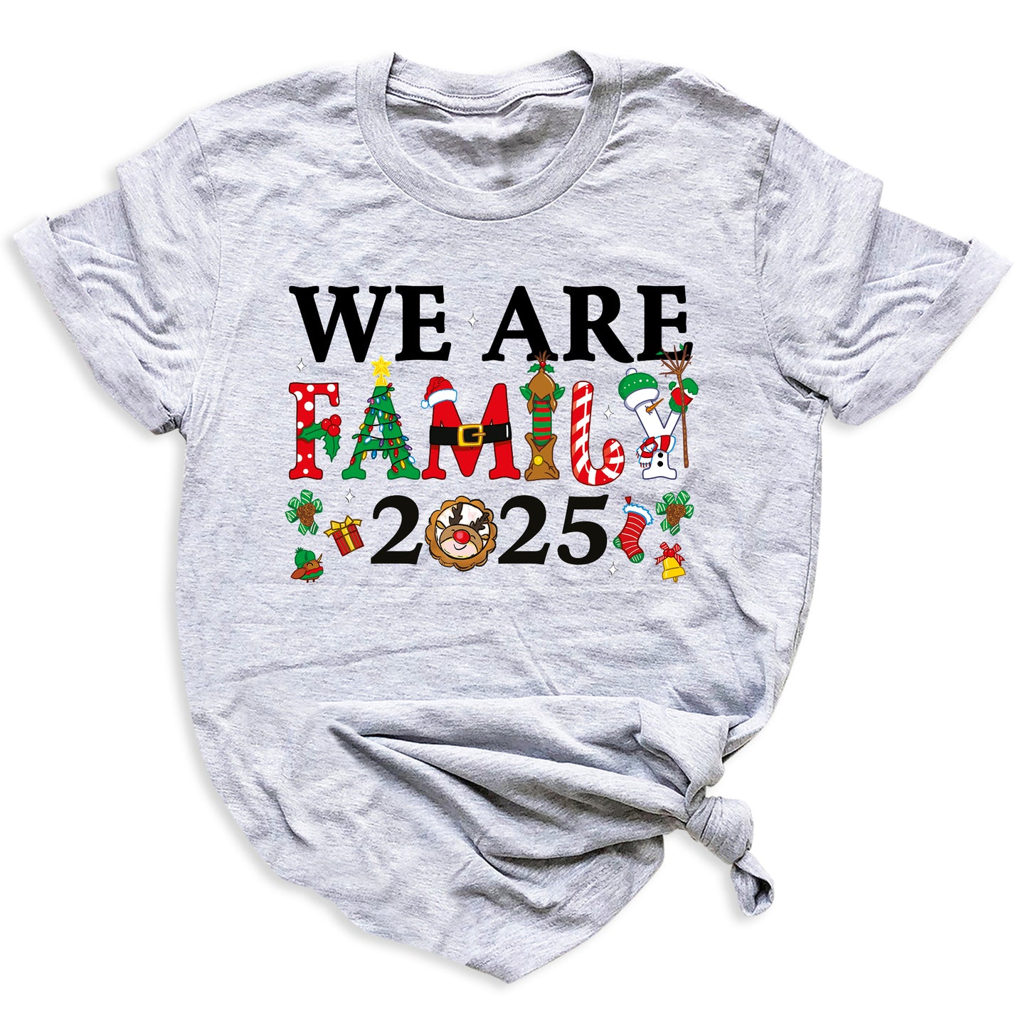 2025 Christmas Crew Shirt – Family Matching Holiday Party Tee