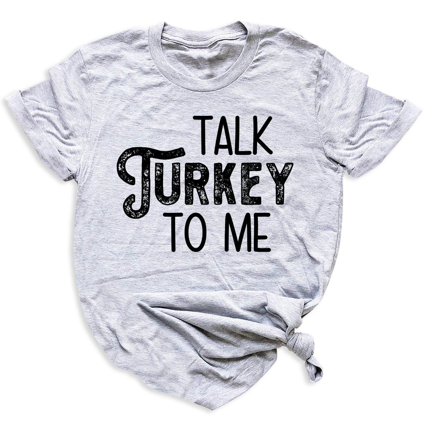Family Thanksgiving Matching Shirts, Talk Turkey To Me, Cute Turkey Tee, Fall Pumpkin Shirt for Women & Men
