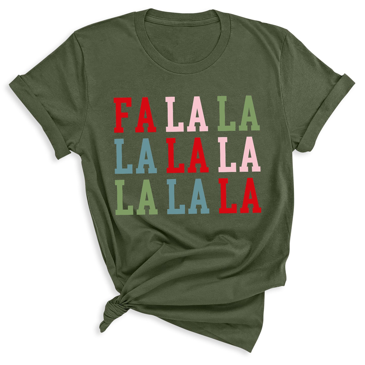 Christmas Fa La La Shirt – Music Lover Holiday Party Tee