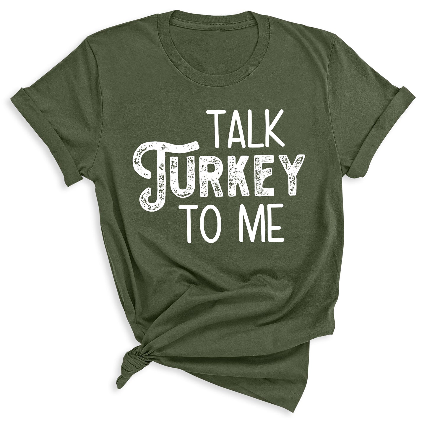 Family Thanksgiving Matching Shirts, Talk Turkey To Me, Cute Turkey Tee, Fall Pumpkin Shirt for Women & Men