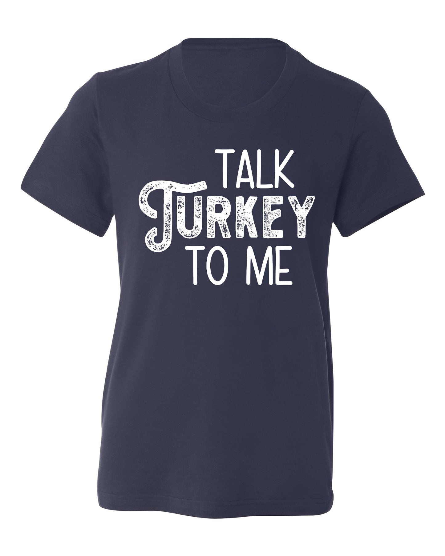 Family Thanksgiving Matching Shirts, Talk Turkey To Me, Cute Turkey Tee, Fall Pumpkin Shirt for Women & Men