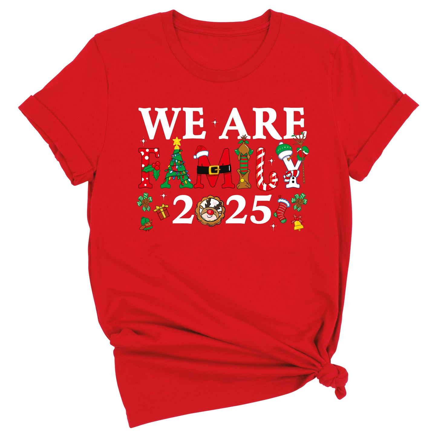 2025 Christmas Crew Shirt – Family Matching Holiday Party Tee