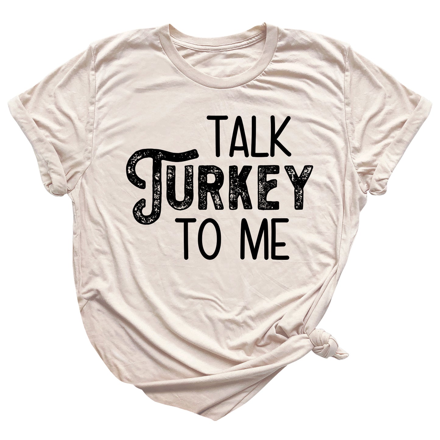 Family Thanksgiving Matching Shirts, Talk Turkey To Me, Cute Turkey Tee, Fall Pumpkin Shirt for Women & Men
