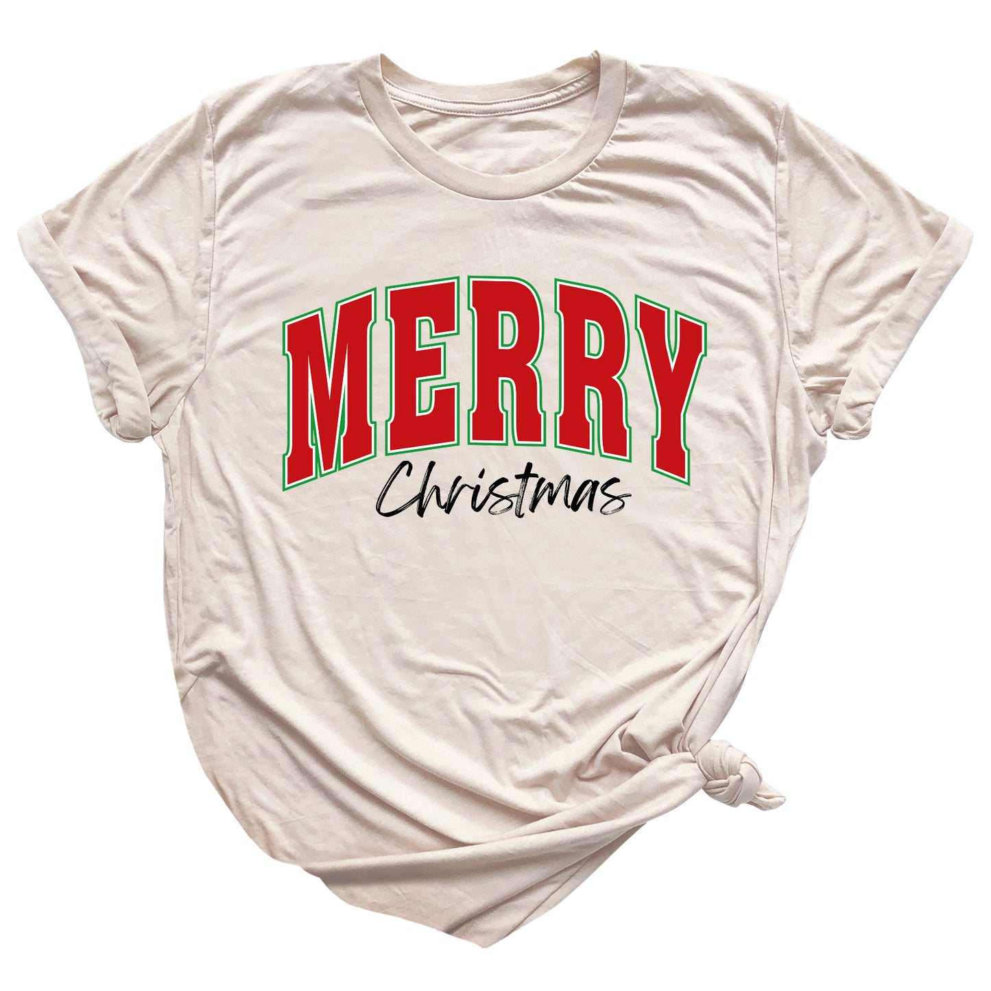 Merry Christmas Shirt – Retro Christmas T-Shirt, Family Matching Holiday Tee, Festive Xmas Trip Shirt