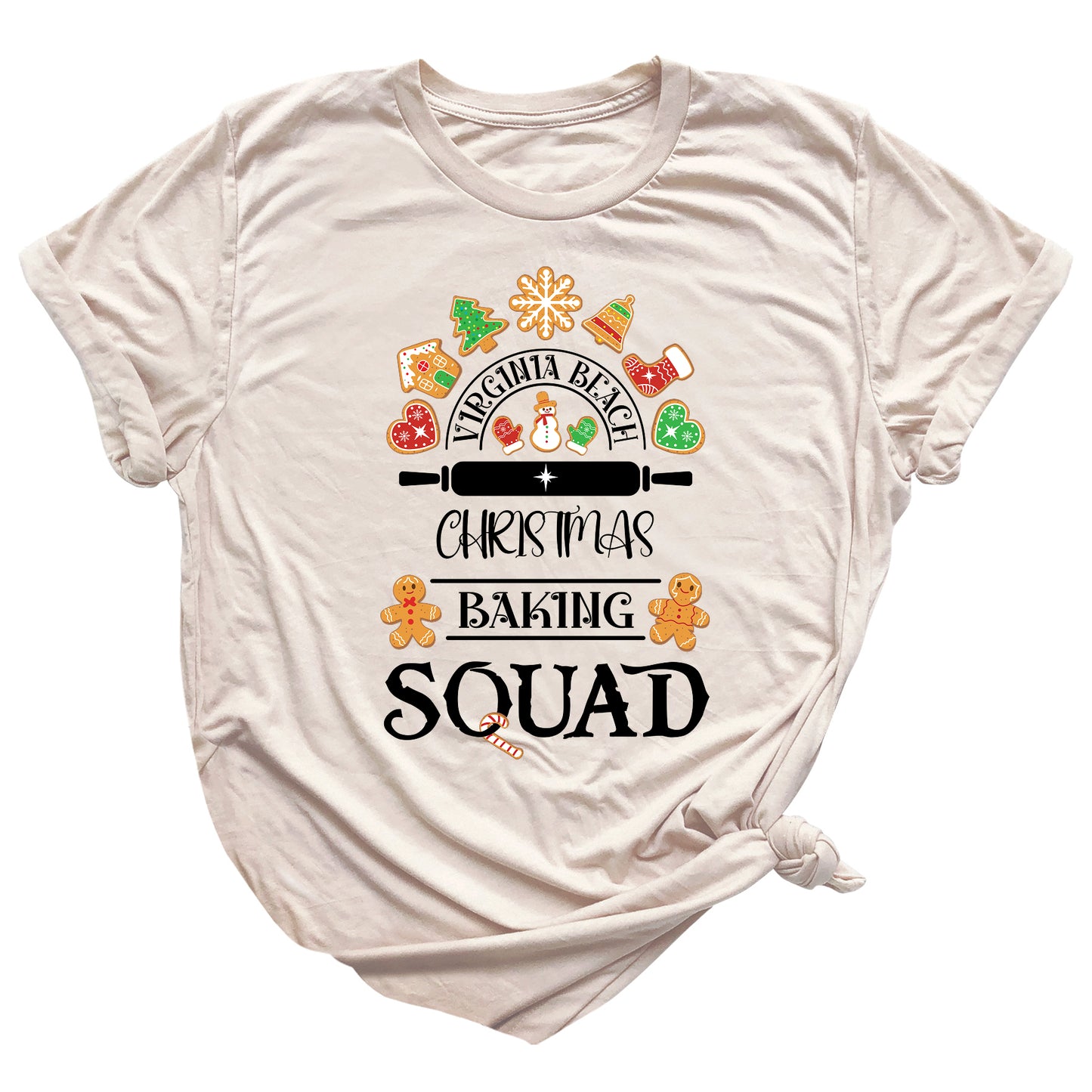 Christmas Cookie Baking Squad Shirt – Festive Holiday Baker Tee, Cookie Crew Family Matching Shirt, Custom Christmas Baking Gift T-Shirt