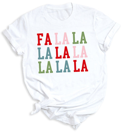 Christmas Fa La La Shirt – Music Lover Holiday Party Tee