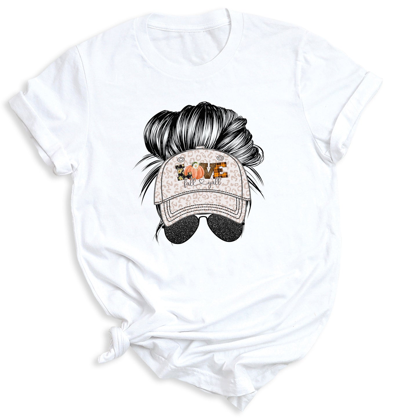 Fall Love Shirt – Pumpkin Graphic Tee, Autumn Vibes Thanksgiving Top