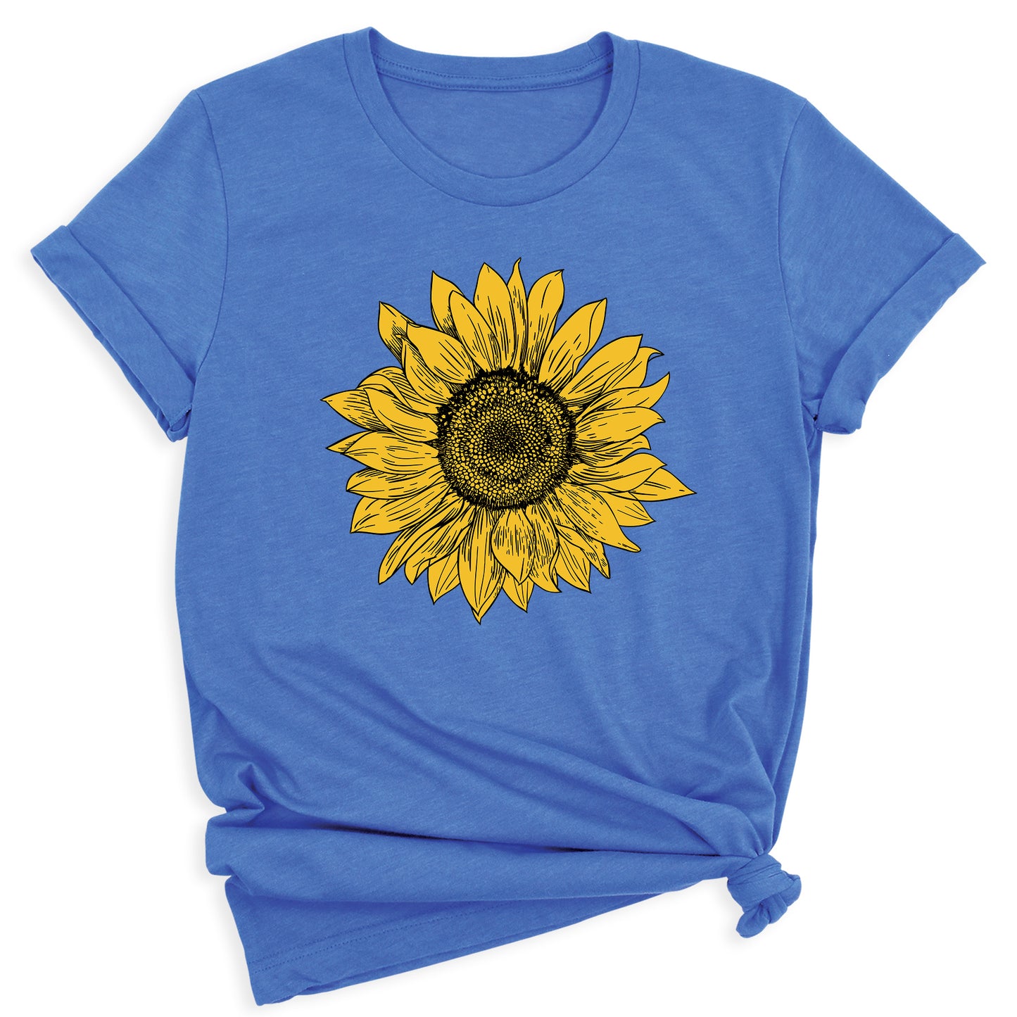 Cute Sunflower Shirt – Flower Garden Graphic Tee for Women, Mother's Day Gift