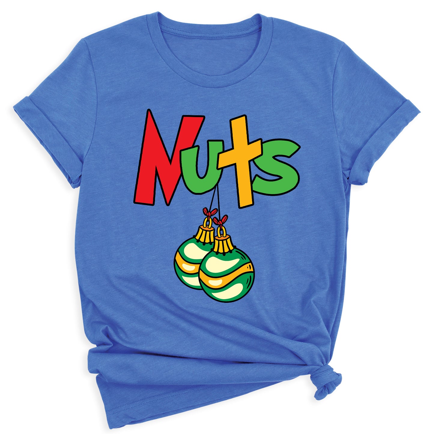 Christmas Chest Nuts Couple Shirts – Funny Matching Holiday Tees for Men & Women, Sarcastic Xmas Party Outfit, Boyfriend Girlfriend Gift