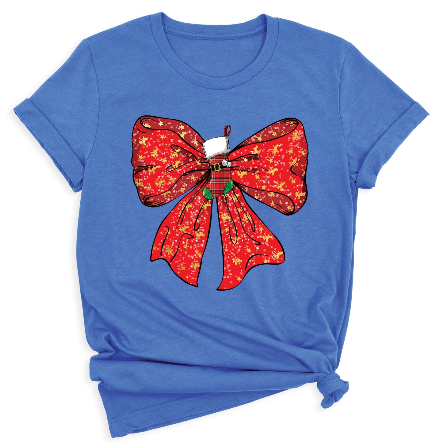 Coquette Christmas Bow Shirt – Cute Retro Holiday Tee for Women, Xmas Gift Top, Merry Christmas Coquette Style