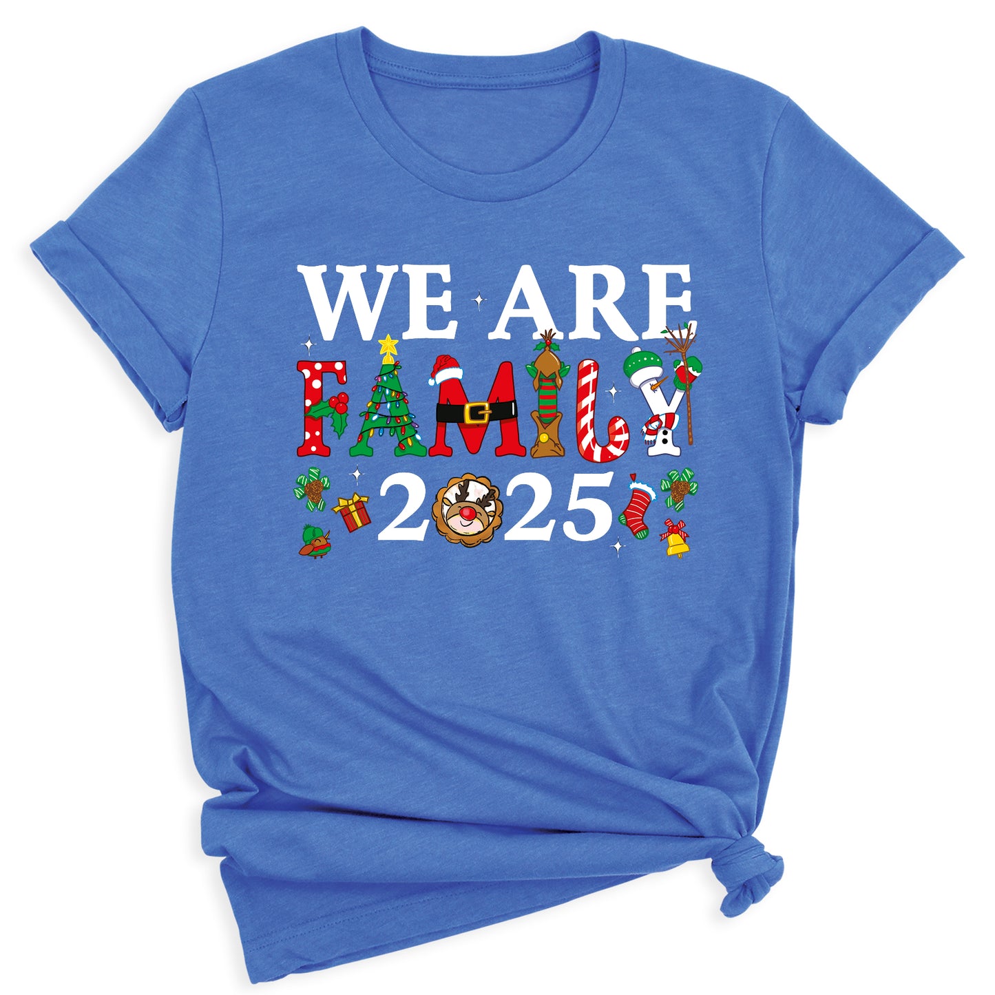 2025 Christmas Crew Shirt – Family Matching Holiday Party Tee