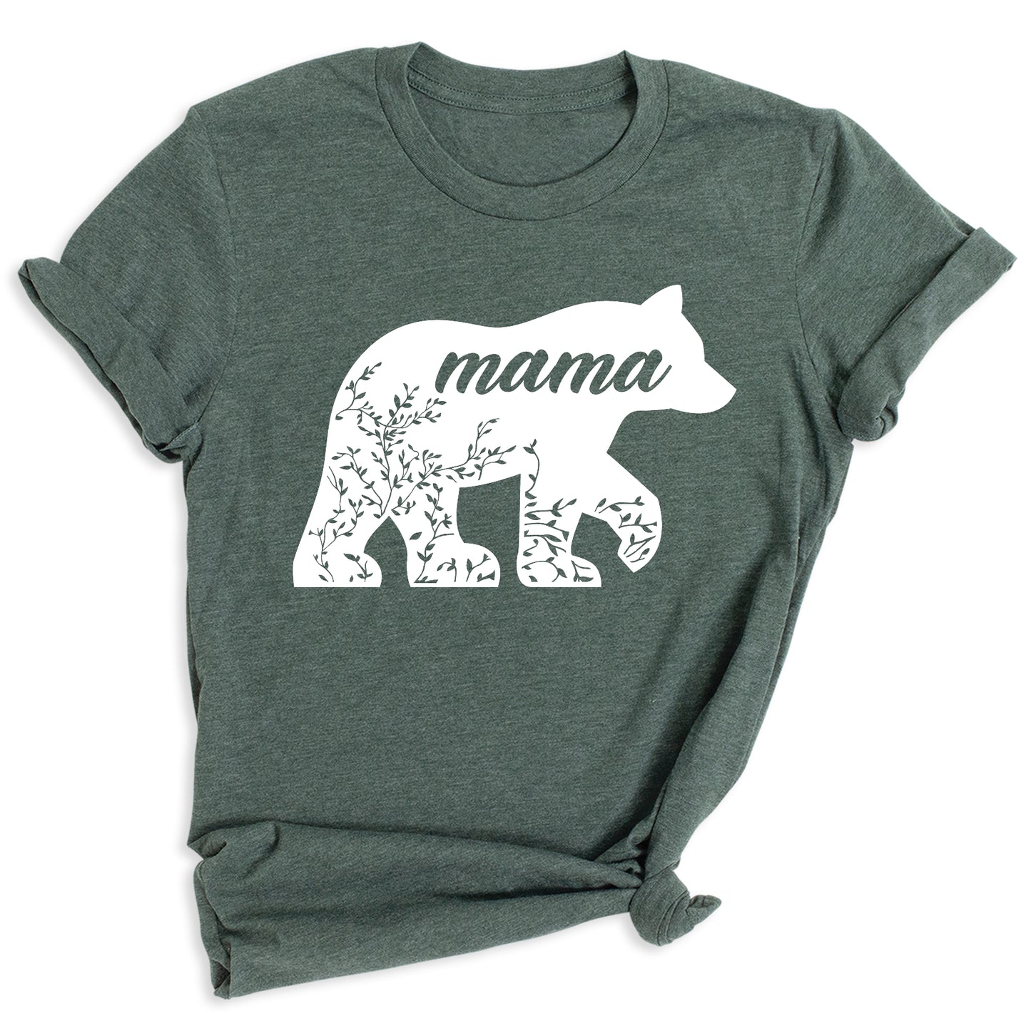 Custom Floral Mama Bear Shirt – Mother’s Day Tee Gift