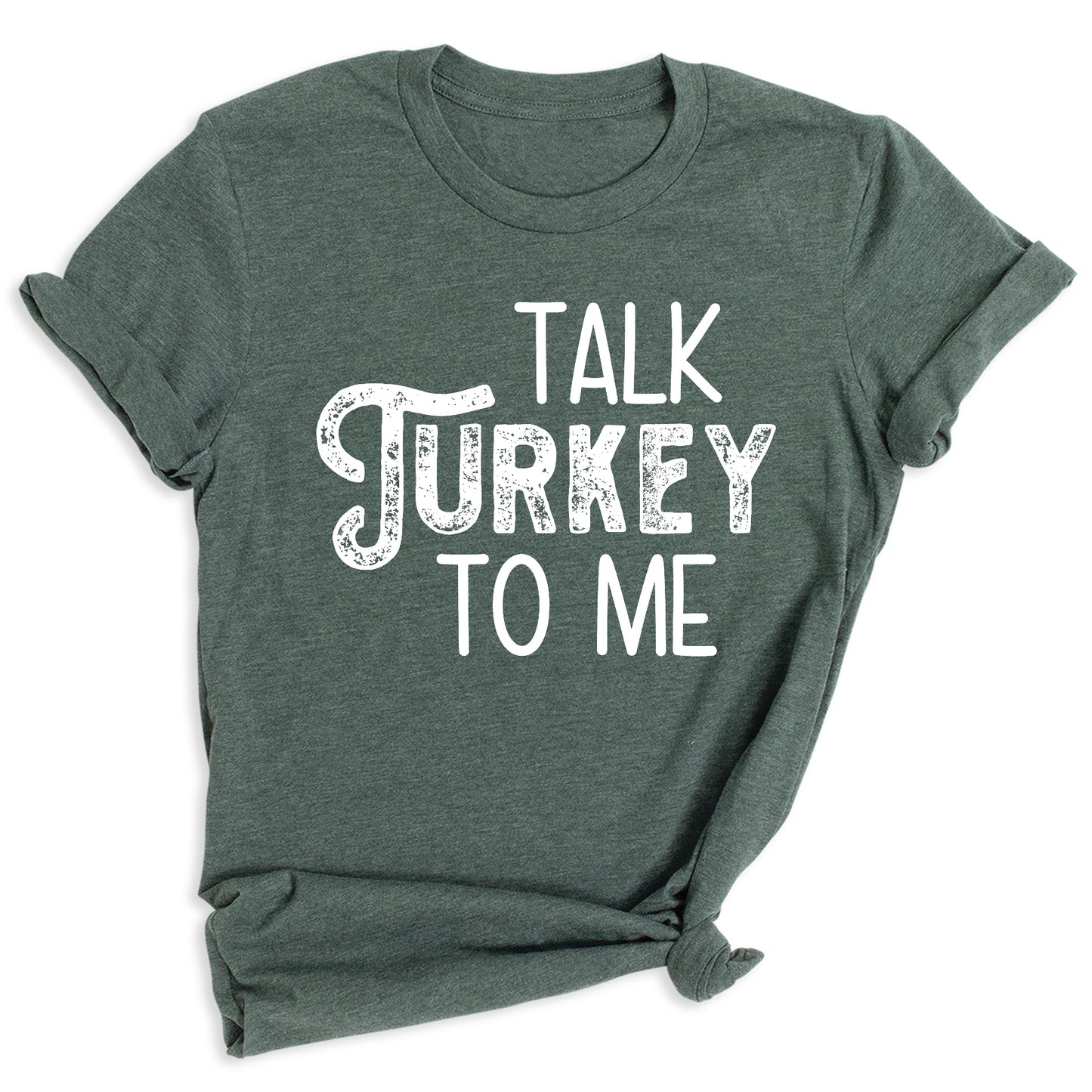Family Thanksgiving Matching Shirts, Talk Turkey To Me, Cute Turkey Tee, Fall Pumpkin Shirt for Women & Men