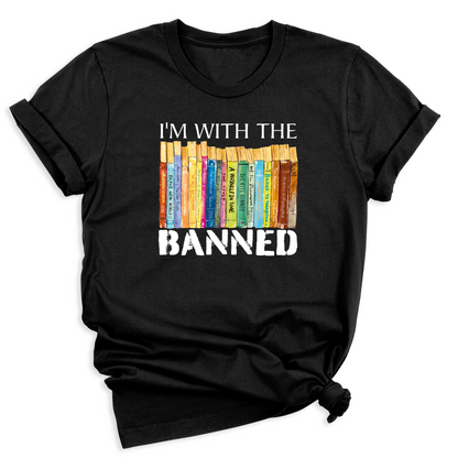 i'm with banned shirts black 