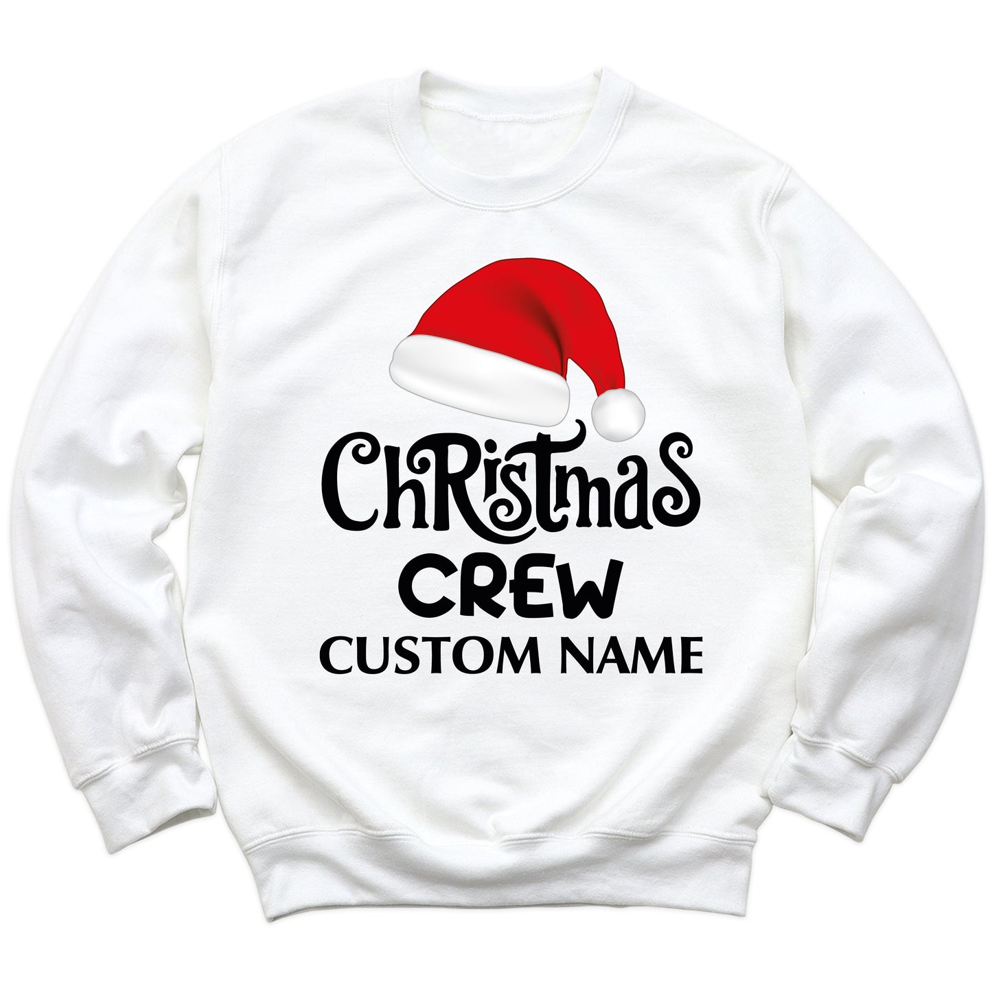 Custom Christmas Crew 2025 Sweatshirt, Matching Family Holiday, Personalized Christmas