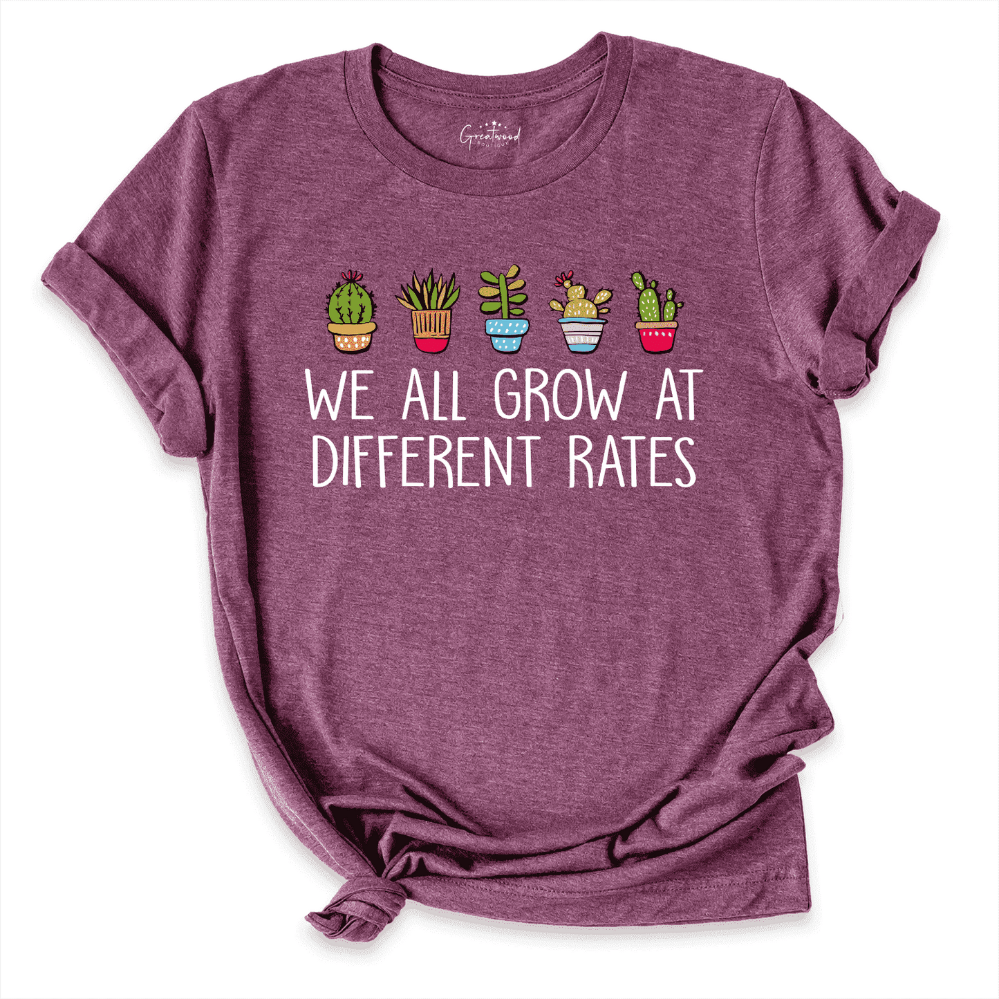 Inspirational Teacher Shirt Maroon - Greatwood Boutique