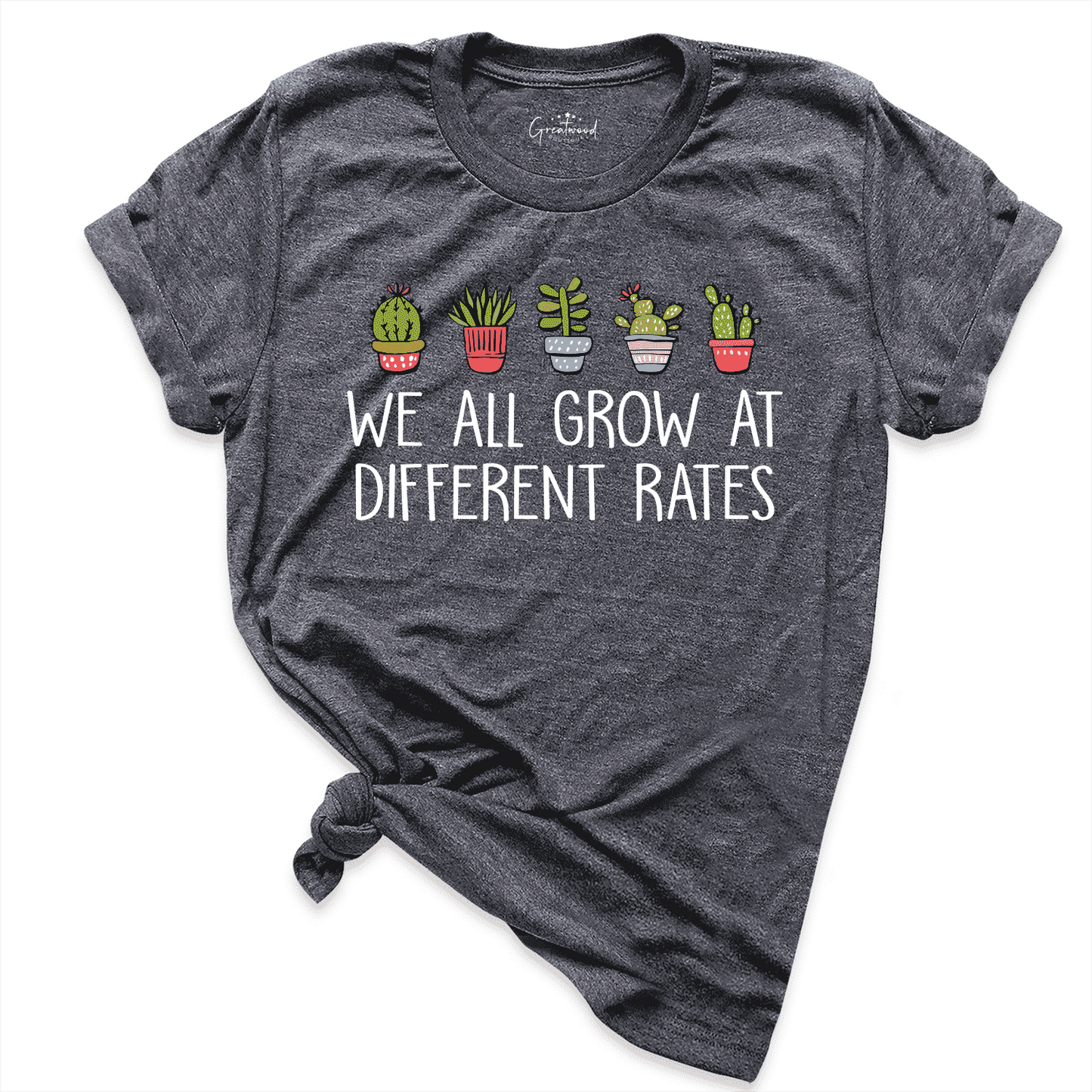 Inspirational Teacher Shirt D.Grey - Greatwood Boutique