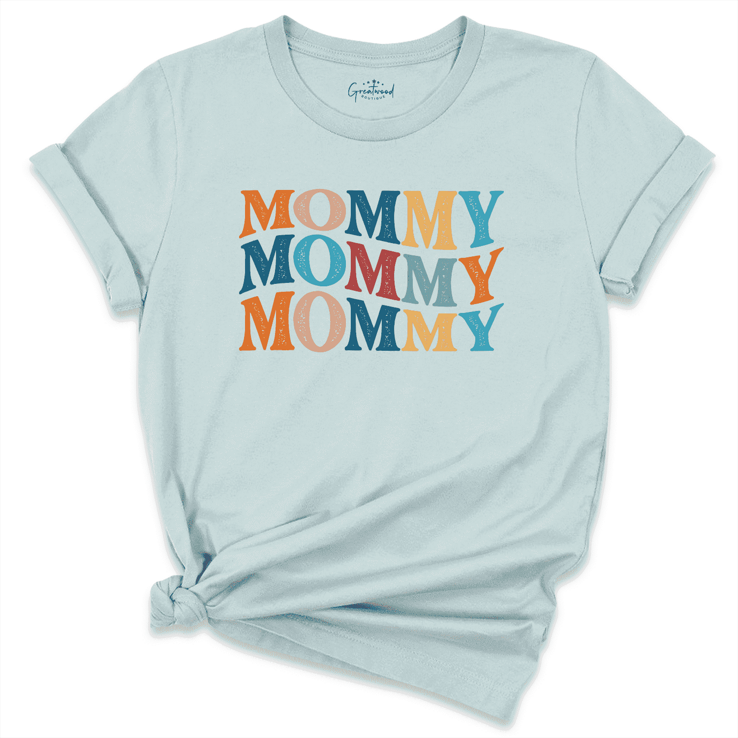 Mommy Shirt Blue - Greatwood Boutique